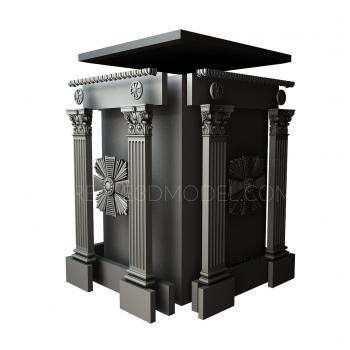 Church furniture (MBC_0003) 3D model for CNC machine